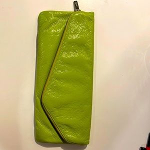 Hobo lime green clutch!!!🦚